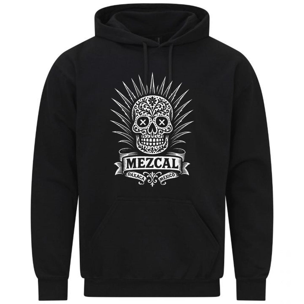 Mezcal Tequila Sugar Skull Mexico Muertos Tijuana Funny Sweatshirt Hoodie 501