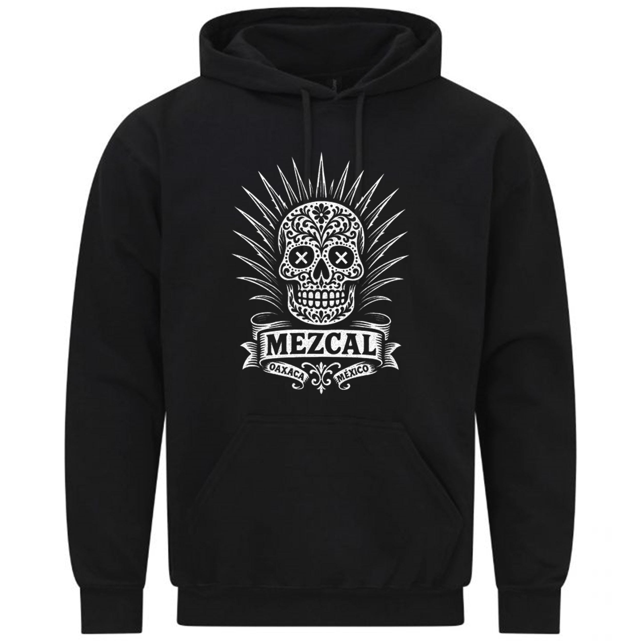 Mezcal Tequila Sugar Skull Mexico Muertos Tijuana Funny Sweatshirt Hoodie 501
