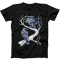 Hugin and Munin Ravens Norse Mythology Viking God Odin Gift Black T Shirt B85
