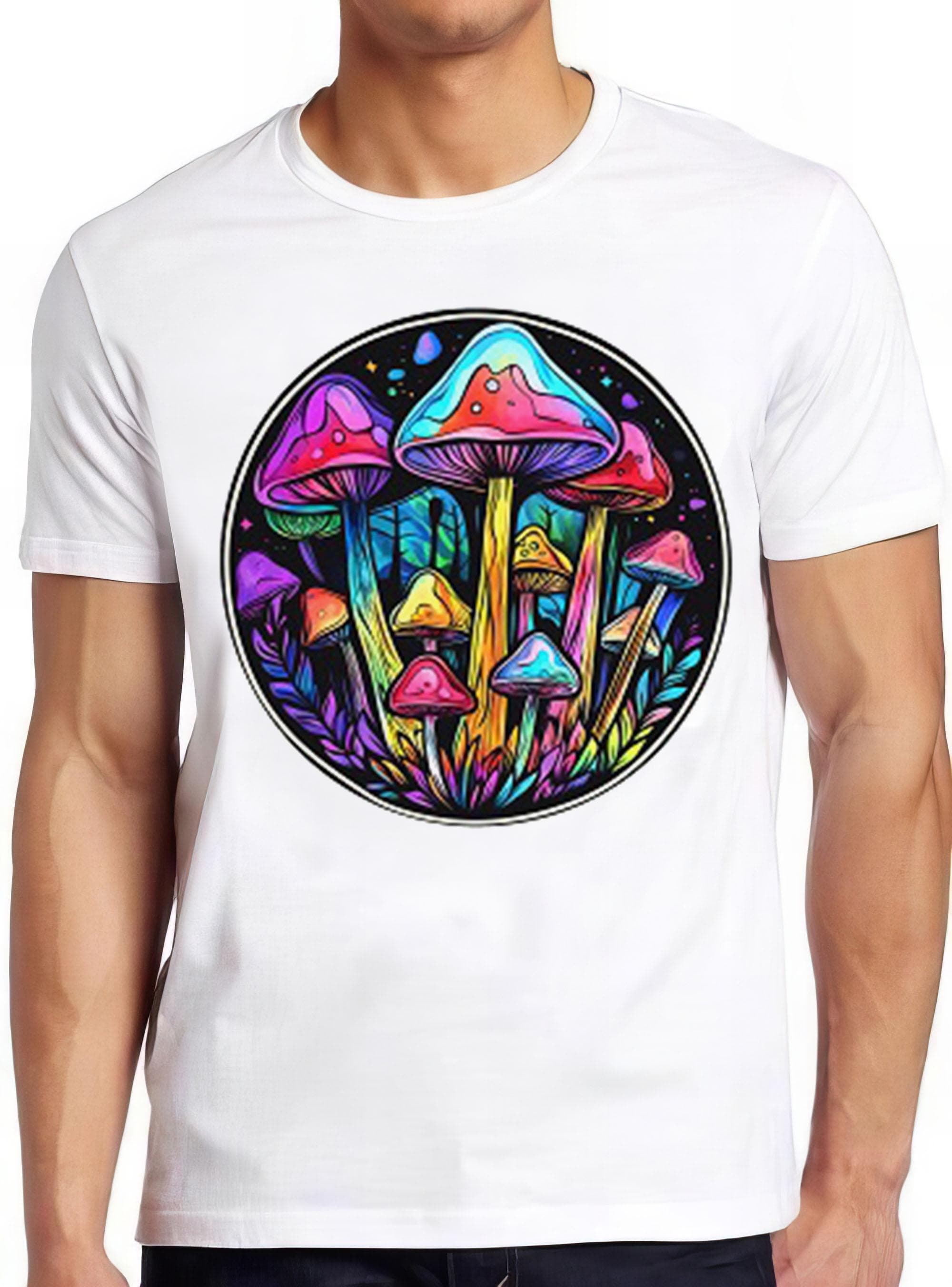 Mushrooms Night Dark Funny Meme Gift Tee Gamer Cult Movie T Shirt 2261