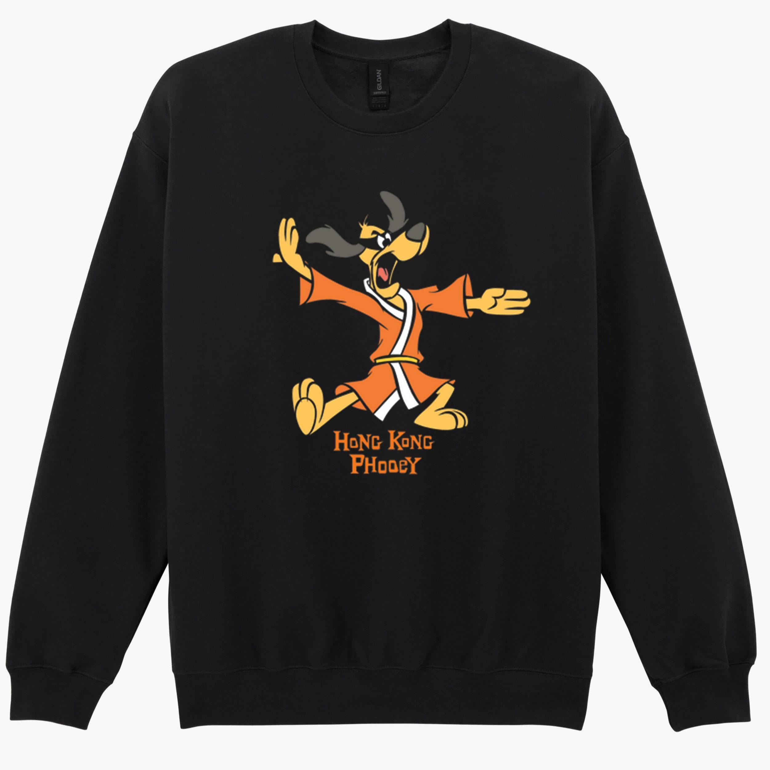 Hong Kong Phooey Funny Animation Cartoon Retro Gift Sweatshirt Hoodie 24