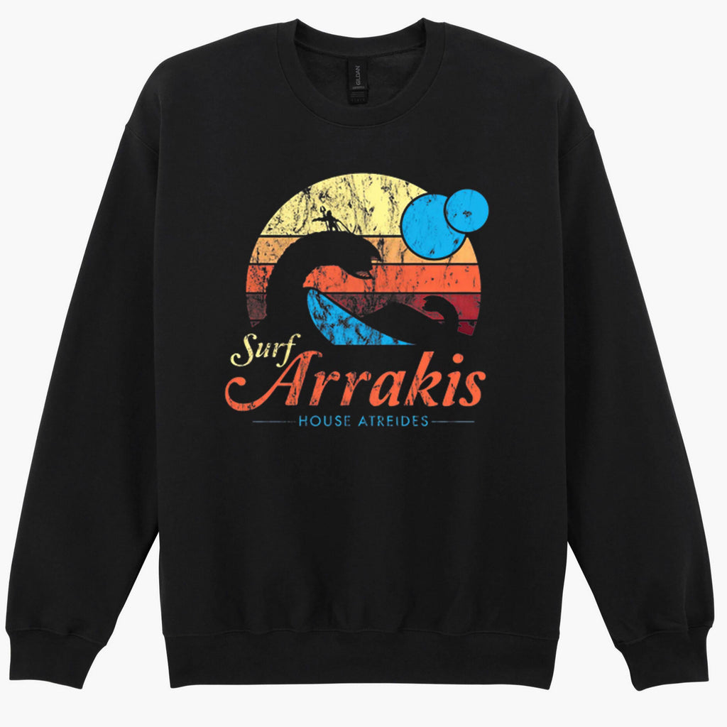 Dune Arrakis Rakis Surf Sci Fi Meme Funny Sweatshirt Hoodie 28