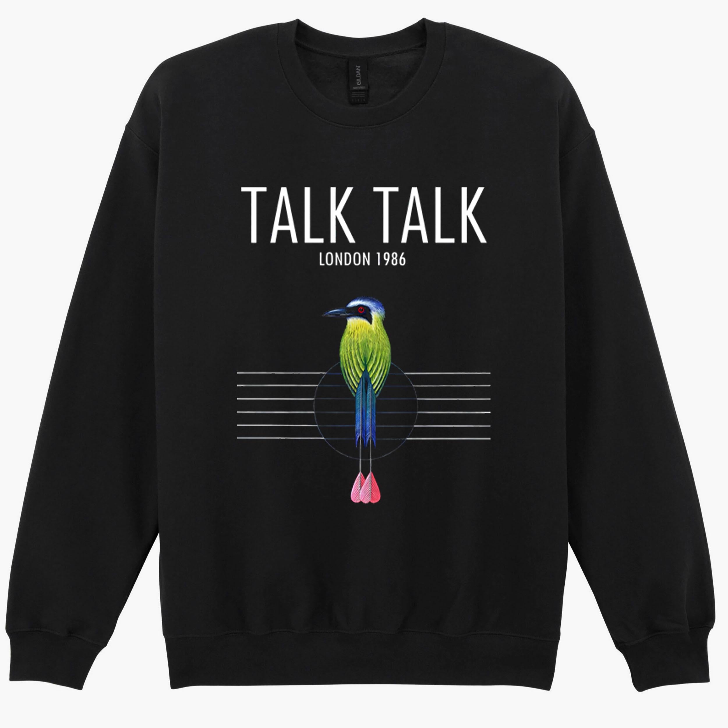 Talk Talk London 86 Rock Punk Vinyl Music Gift Sweatshirt Hoodie 560