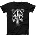 Skeleton Spinal Tap Rock Occult Donnie Darko Rib Cage Saying Weird Humorous Hilarious Witty Funny Music Gift Tee Black T Shirt 470