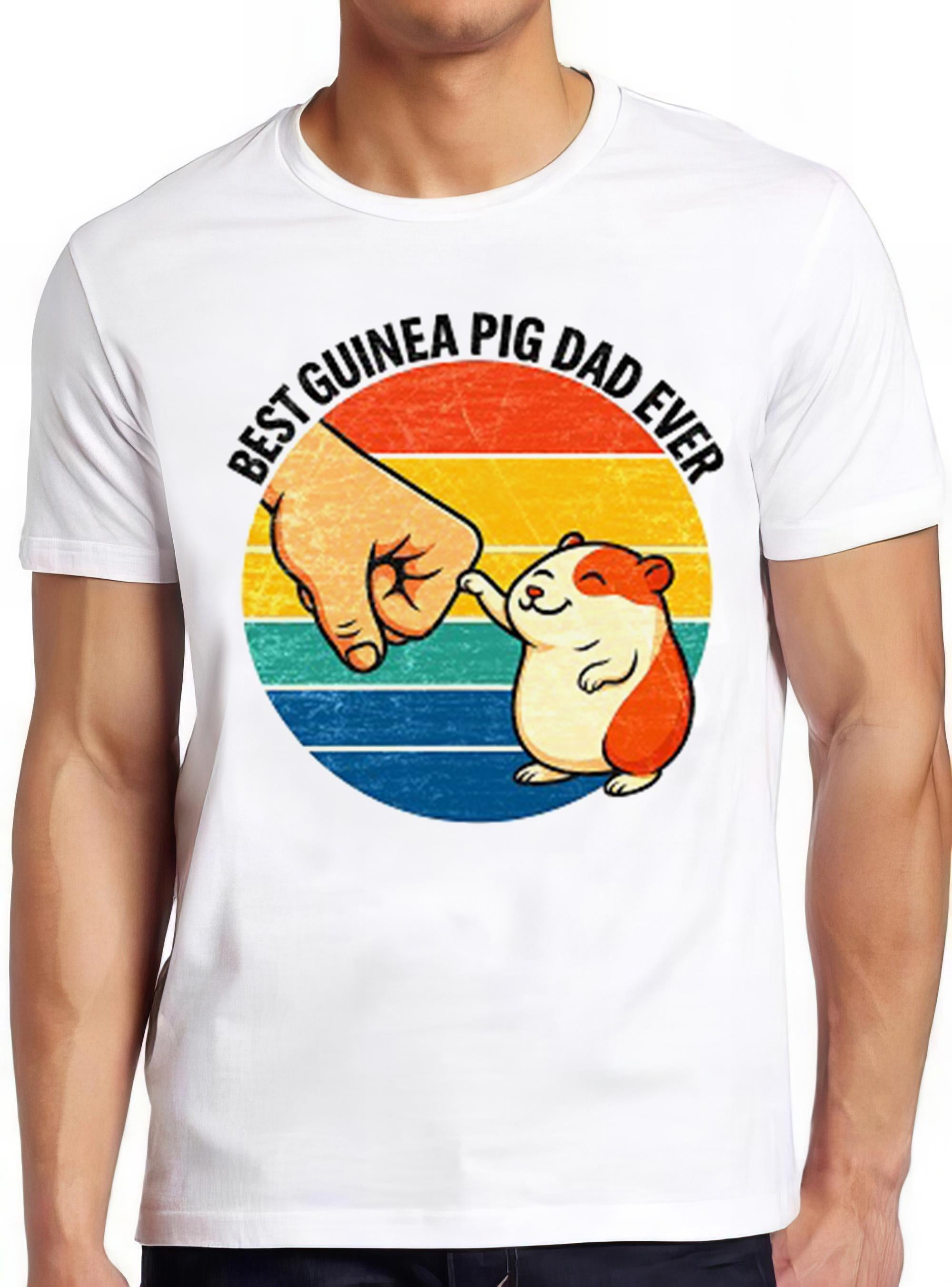 Best Guinea Pig Dad Ever Fathers Day Meme Cult Movie Cool Gift Tee T Shirt 2659