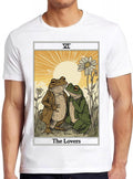 Frog & Toad The Lovers Tarot Card Funny Meme Cool Cult Gift Tee T Shirt 2445
