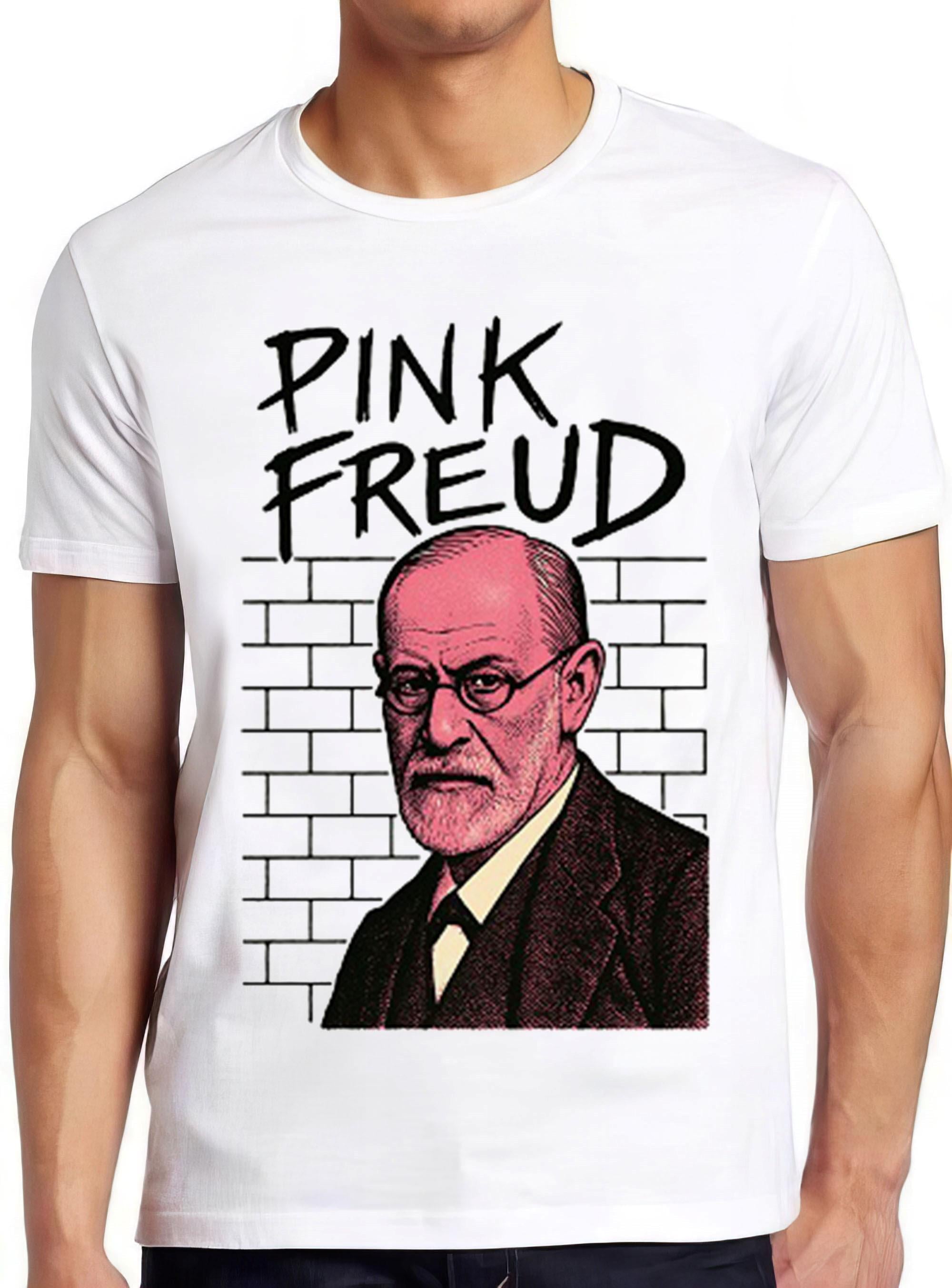Pink Freud Dark Side of Your Mom Parody Sigmund Pun Slogan Joke Meme Gift Funny Tee Style Unisex Gamer Cult Movie Music T Shirt 2633