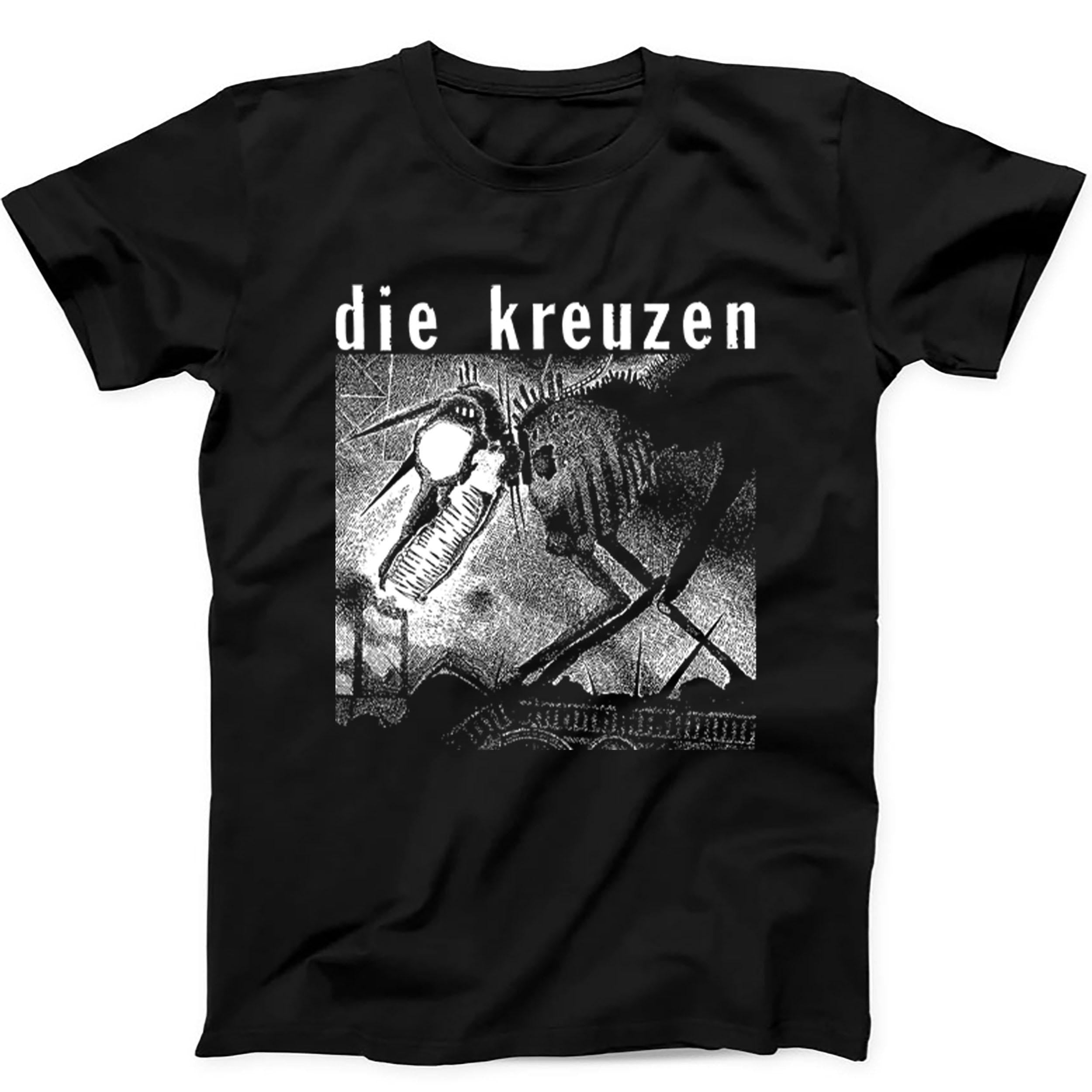 Die Kreuzen Punk Rock Music Gift Tee Black T Shirt 591