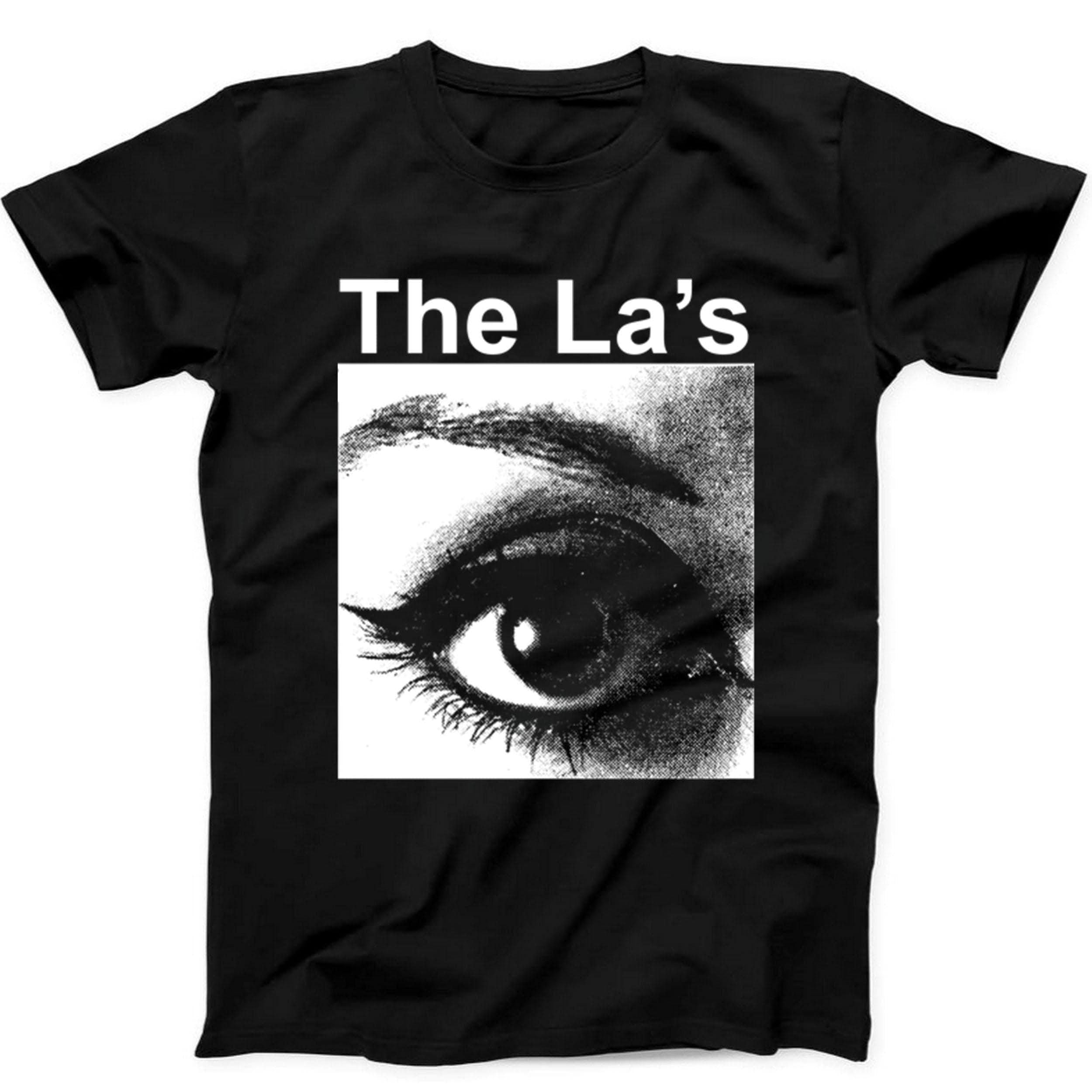 The La's The La's Rock Pop Music Gift Tee Black T Shirt B113