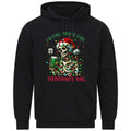 Christmas Skeleton Halloween Everything's Fine Funny Gift Sweatshirt Hoodie 155