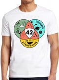 Venn Diagram Life  The Universe Everything  Cool Gift Tee T Shirt 2771