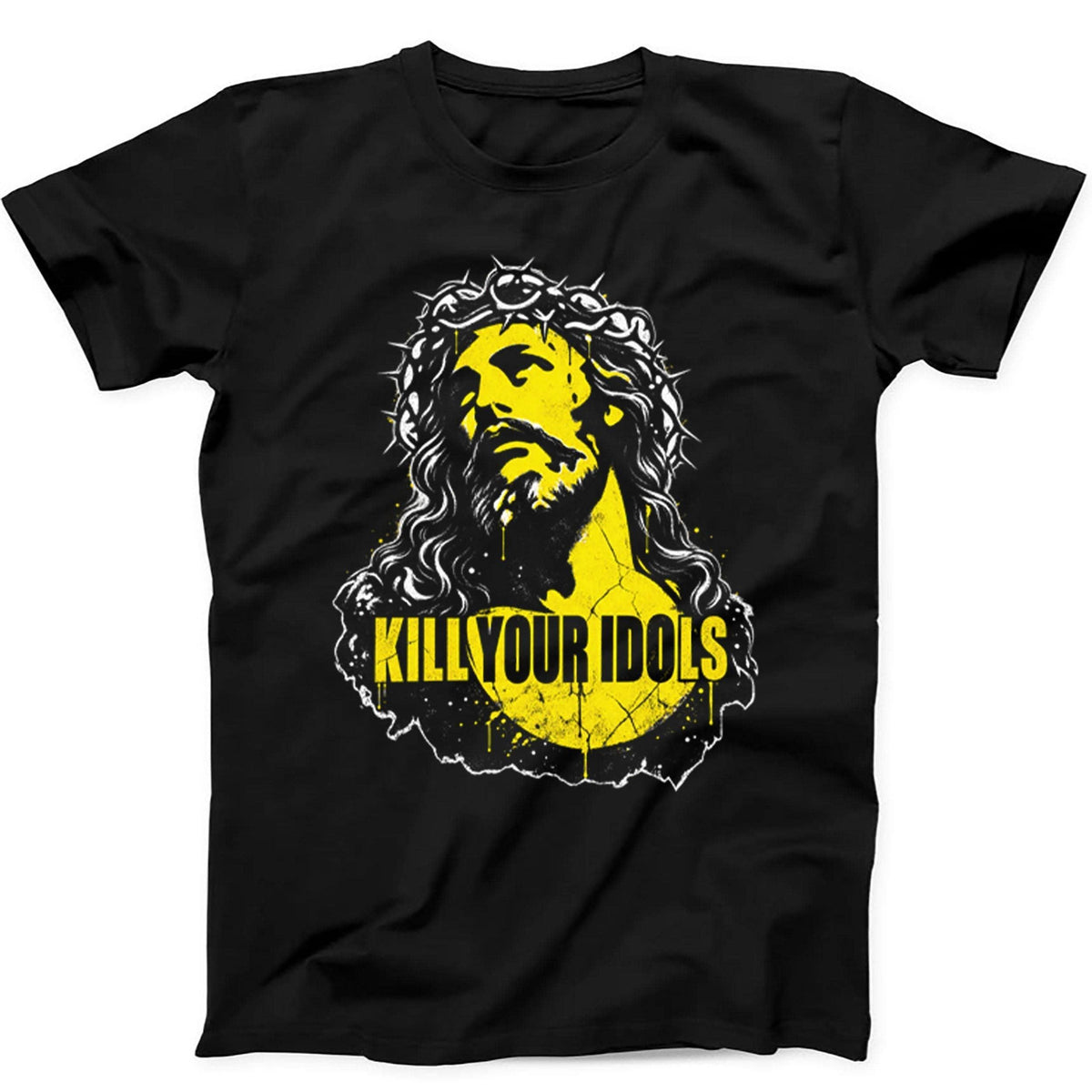 Kill Your Idols Jesus Design Music Meme Art Gift T Shirt T38